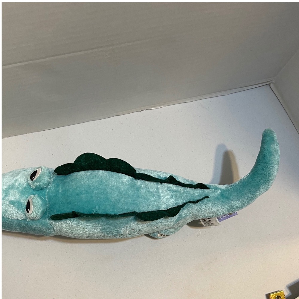 Mi Arcus Snappy Crocodile Plush Kids One Size Teal Excellent Soft Stuffed Toy - Picture 5 of 10